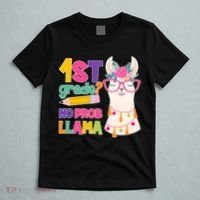 1st Grade? No Prob Llama T-Shirt thumb 5