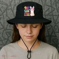 1st Grade? No Prob Llama Bucket Hat thumb 3