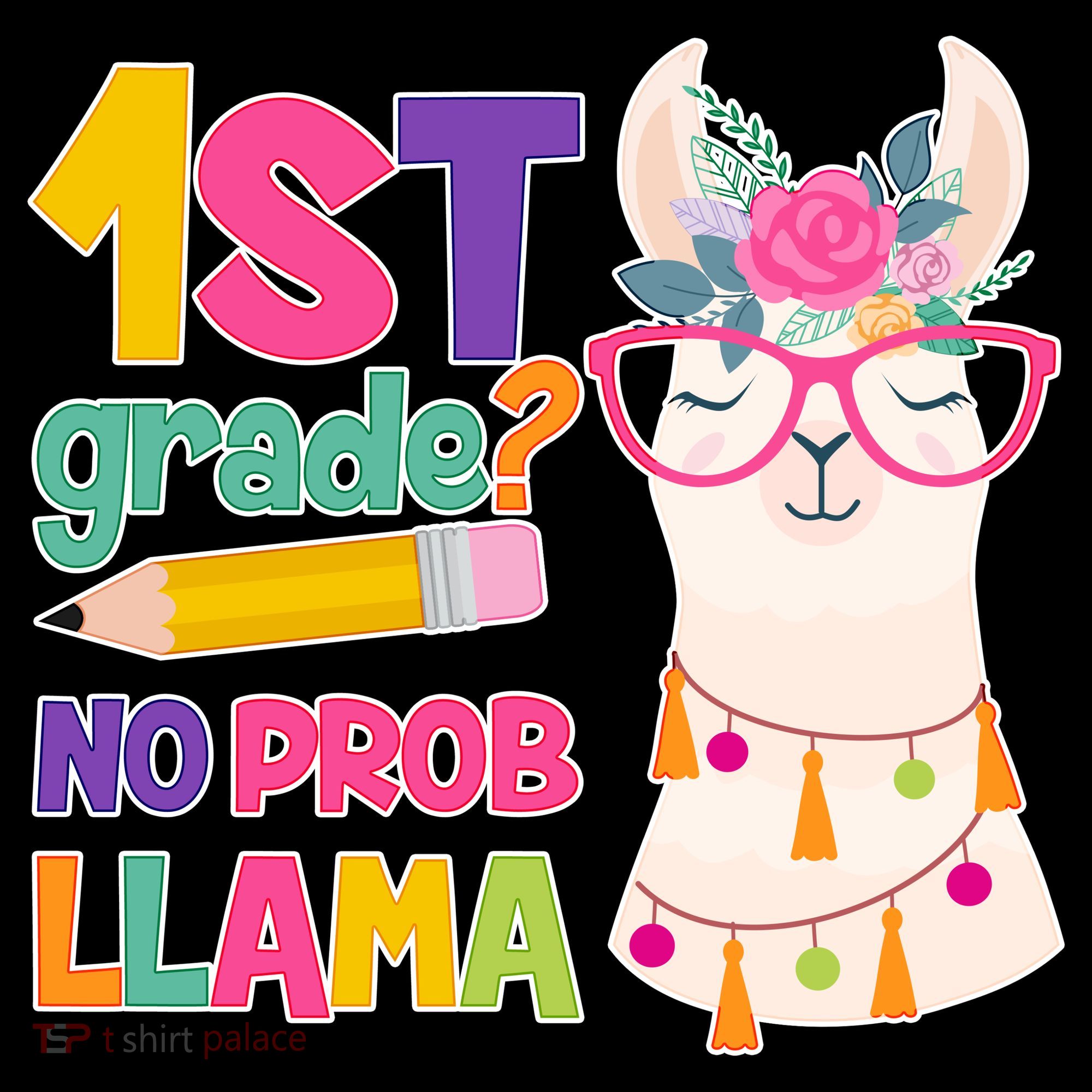 1st Grade? No Prob Llama Mousepad
