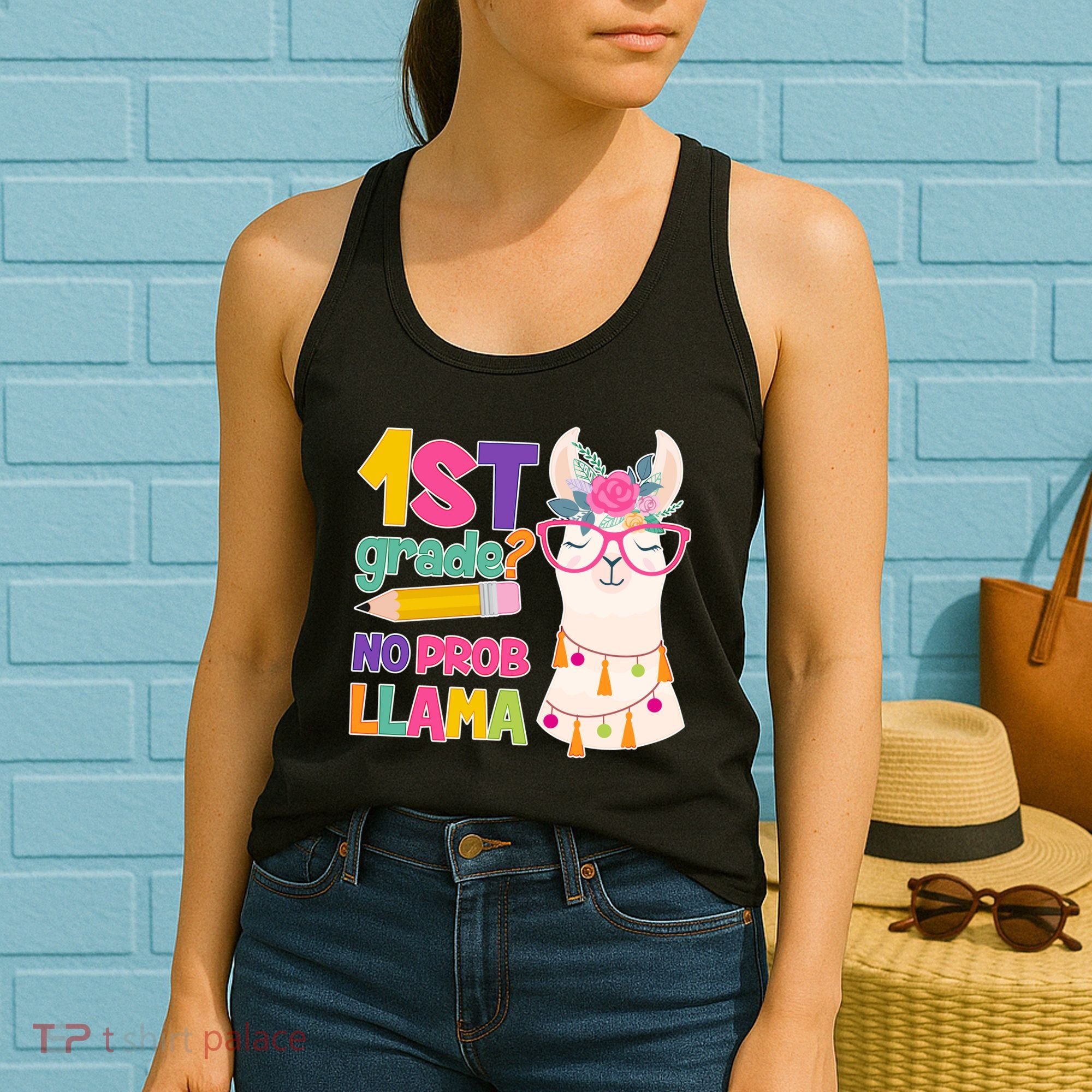 1st Grade? No Prob Llama Women's Tank Top