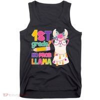 1st Grade? No Prob Llama Tank Top thumb 0