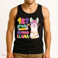 1st Grade? No Prob Llama Tank Top thumb 3
