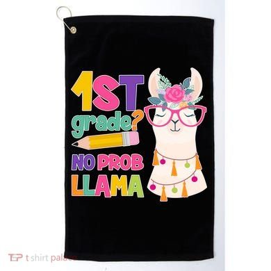 1st Grade? No Prob Llama Golf Towel