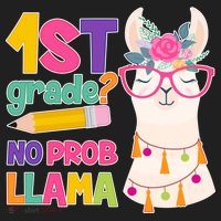 1st Grade? No Prob Llama Golf Towel thumb 3