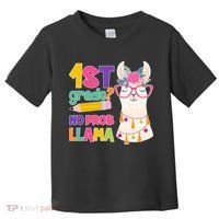 1st Grade? No Prob Llama Toddler T-Shirt thumb 0