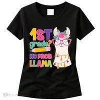 1st Grade? No Prob Llama Women's T-Shirt thumb 0