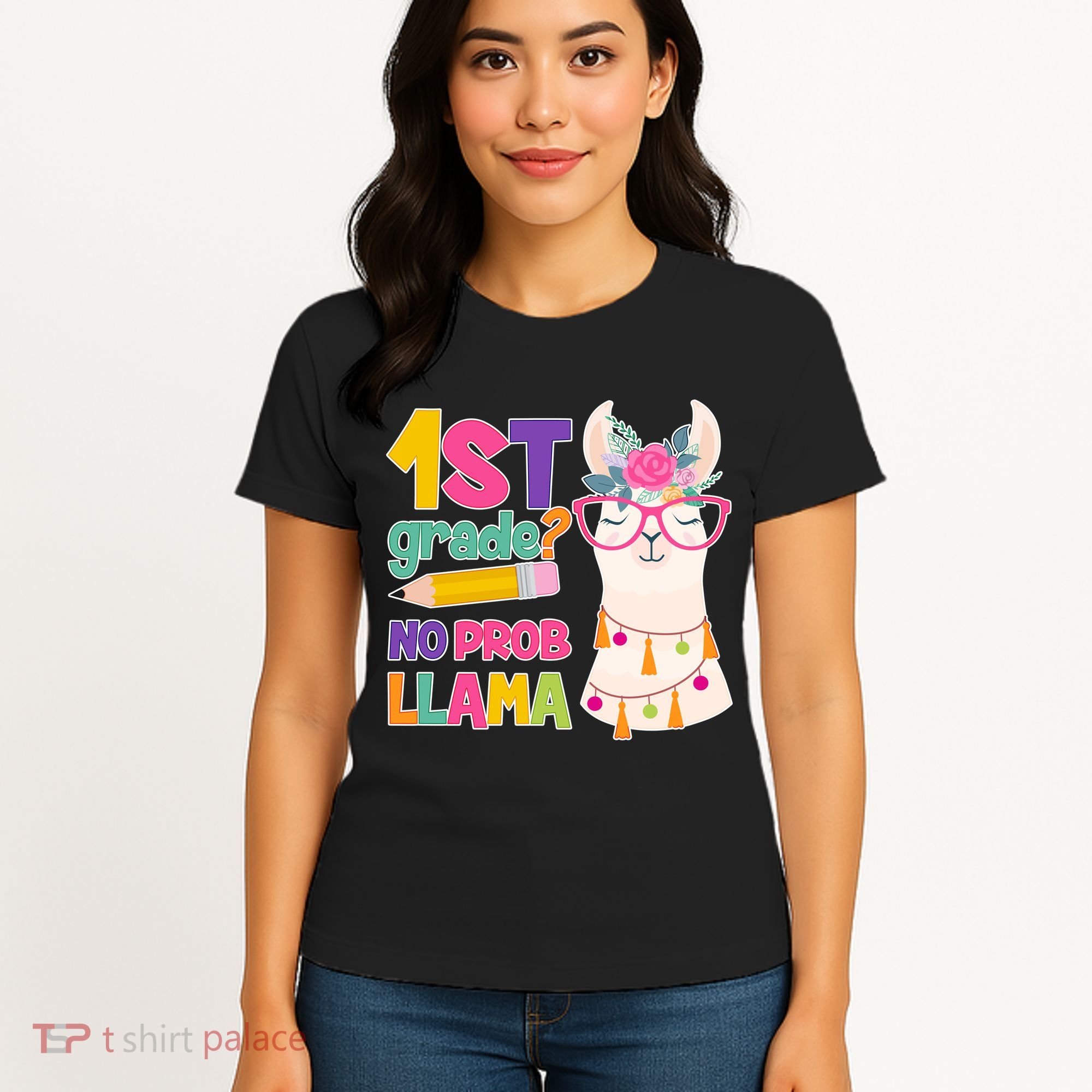 1st Grade? No Prob Llama Women's T-Shirt