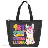 1st Grade? No Prob Llama Tote Bag thumb 0