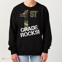 1st Grade Rocks Camo Women's Sweatshirt thumb 0