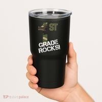 1st Grade Rocks Camo Tumbler thumb 2