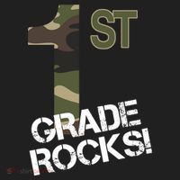 1st Grade Rocks Camo Hat thumb 2
