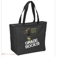 1st Grade Rocks Camo Tote Bag thumb 2