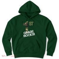 1st Grade Rocks Camo Hoodie thumb 0