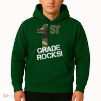 1st Grade Rocks Camo Hoodie thumb 2