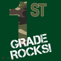 1st Grade Rocks Camo Hoodie thumb 7