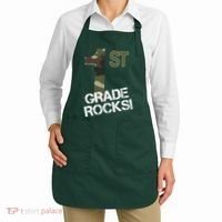 1st Grade Rocks Camo Apron thumb 2