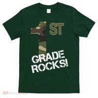 1st Grade Rocks Camo T-Shirt thumb 0