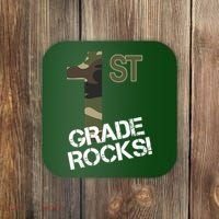 1st Grade Rocks Camo Coaster thumb 0