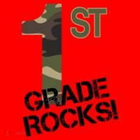1st Grade Rocks Camo Santa Hat thumb 1