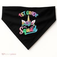 1st Grade Unicorn Squad USA-Made Doggie Bandana thumb 0