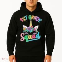1st Grade Unicorn Squad Hoodie thumb 2