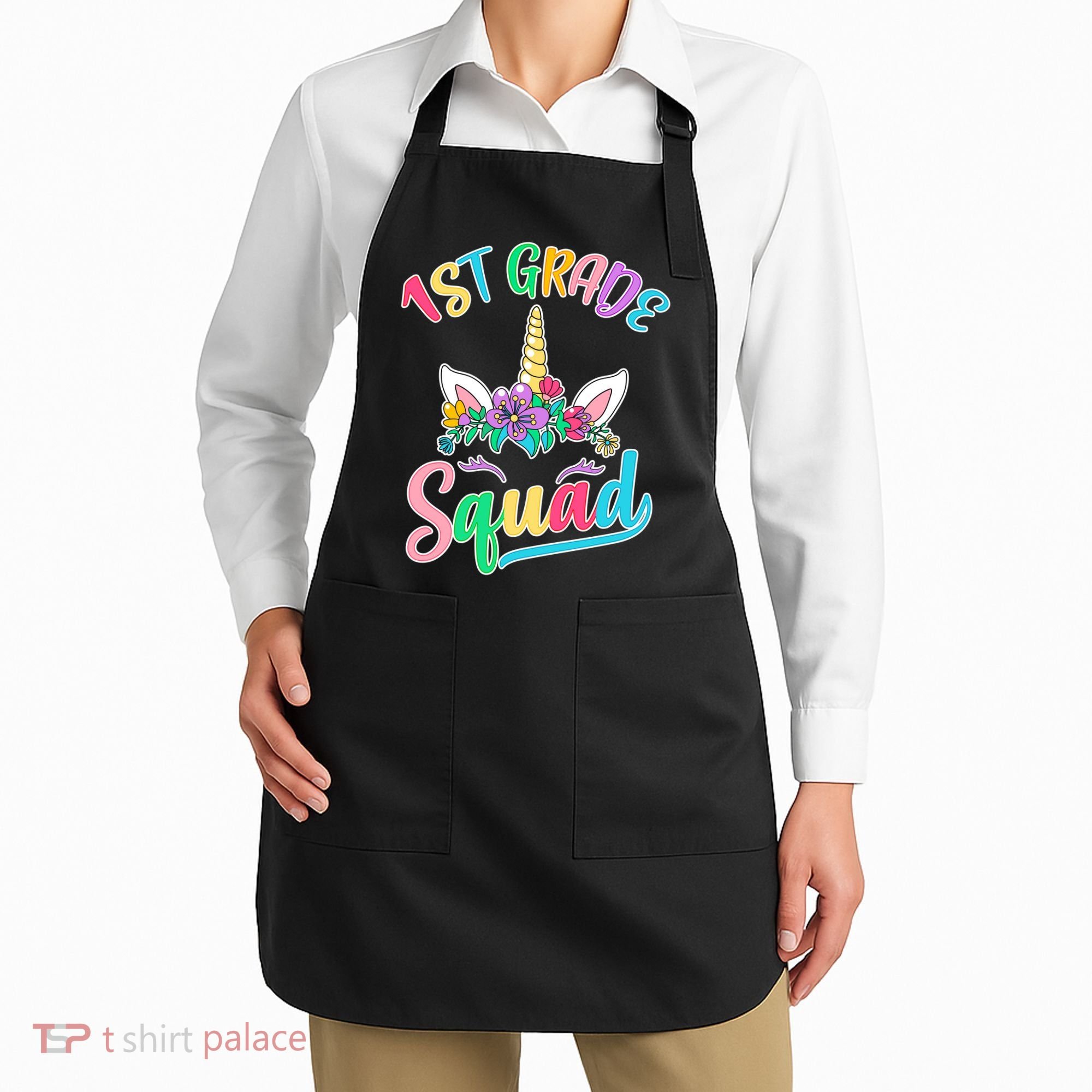 1st Grade Unicorn Squad Apron