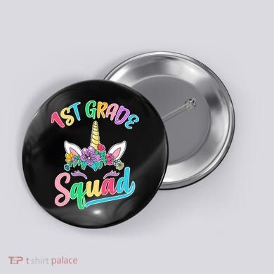 1st Grade Unicorn Squad Button