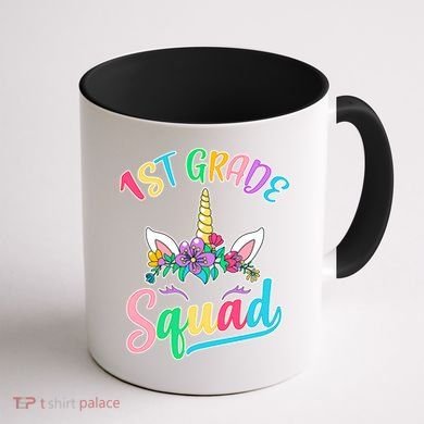 1st Grade Unicorn Squad Coffee Mug back