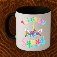 1st Grade Unicorn Squad Coffee Mug thumb 2