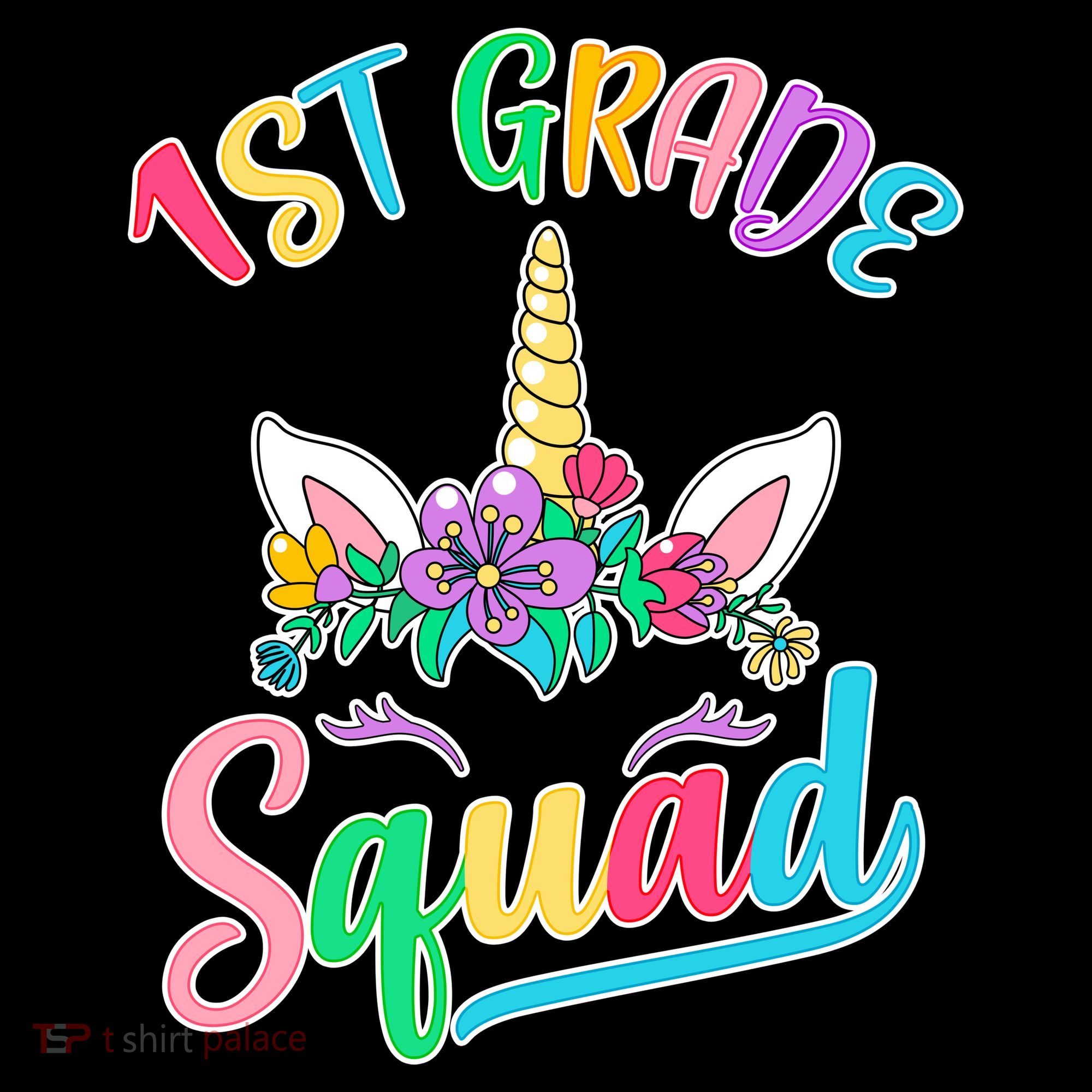 1st Grade Unicorn Squad Coaster