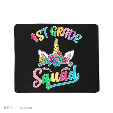 1st Grade Unicorn Squad Mousepad