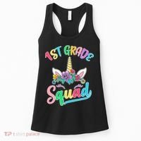 1st Grade Unicorn Squad Women's Tank Top thumb 0