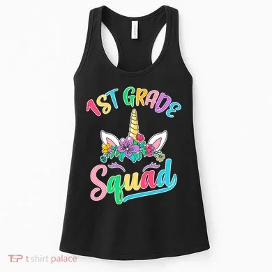 1st Grade Unicorn Squad Women's Tank Top