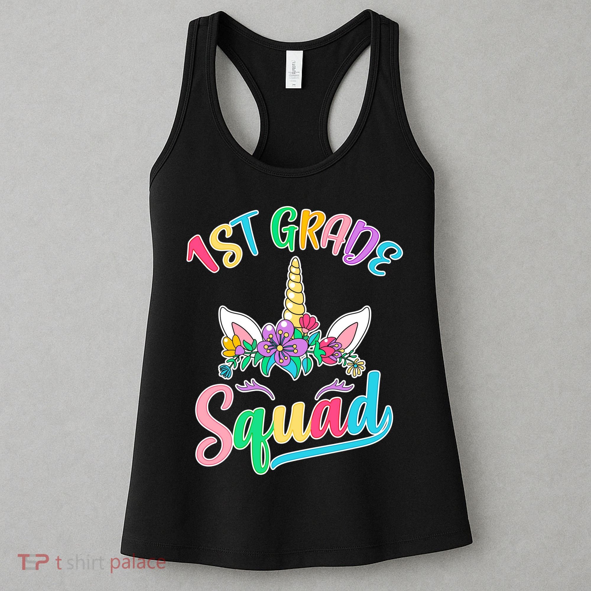1st Grade Unicorn Squad Women's Tank Top