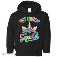 1st Grade Unicorn Squad Toddler Hoodie thumb 0