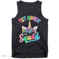 1st Grade Unicorn Squad Tank Top thumb 0