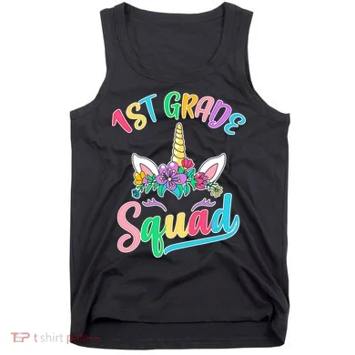 1st Grade Unicorn Squad Tank Top