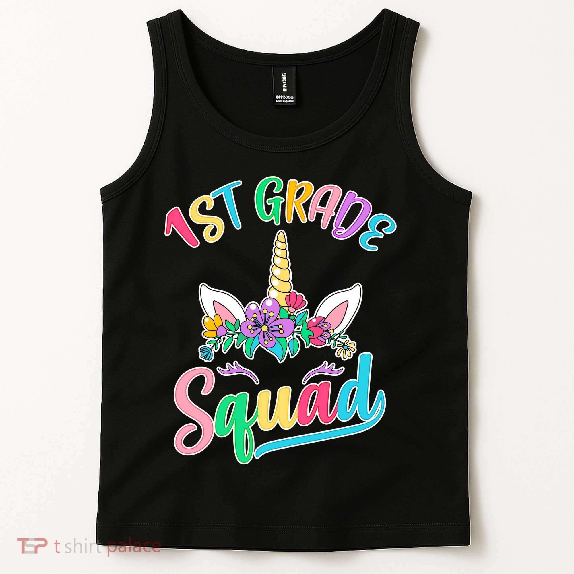1st Grade Unicorn Squad Tank Top