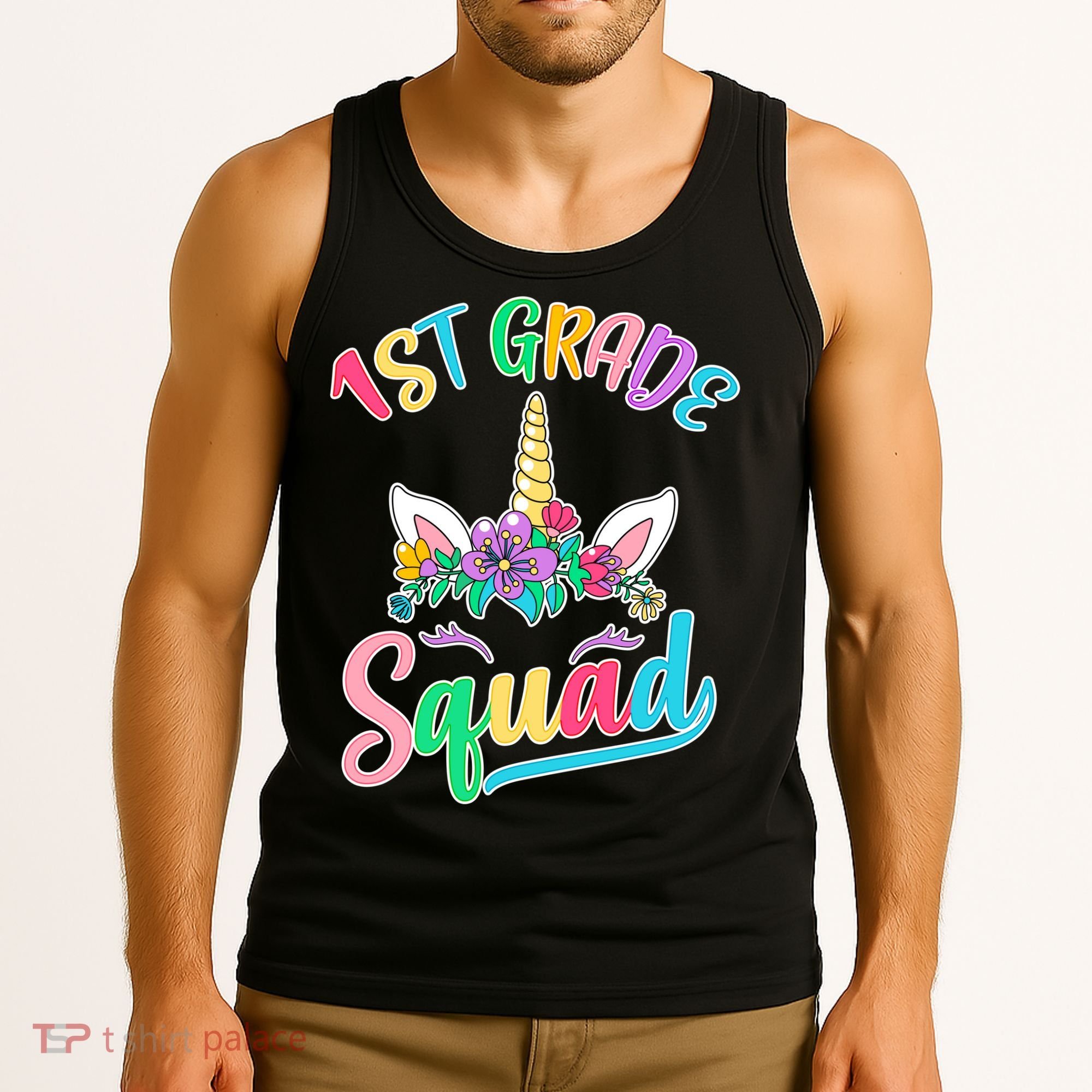 1st Grade Unicorn Squad Tank Top