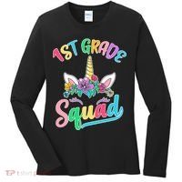 1st Grade Unicorn Squad Women's Long Sleeve Shirt thumb 0
