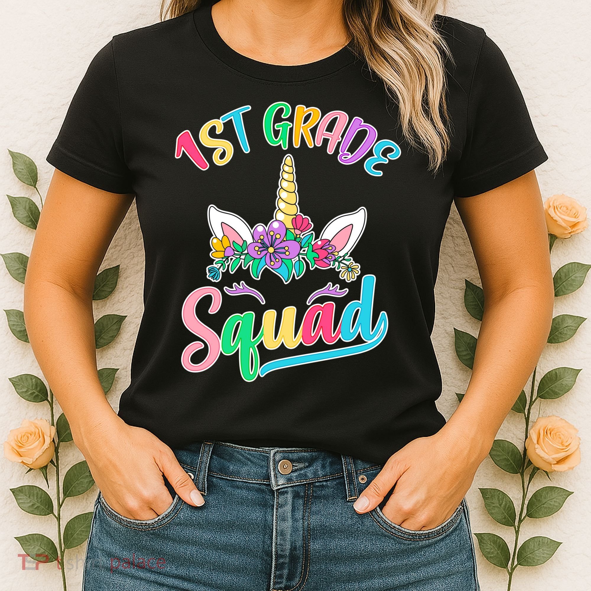 1st Grade Unicorn Squad Women's T-Shirt