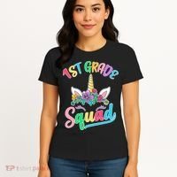 1st Grade Unicorn Squad Women's T-Shirt thumb 4