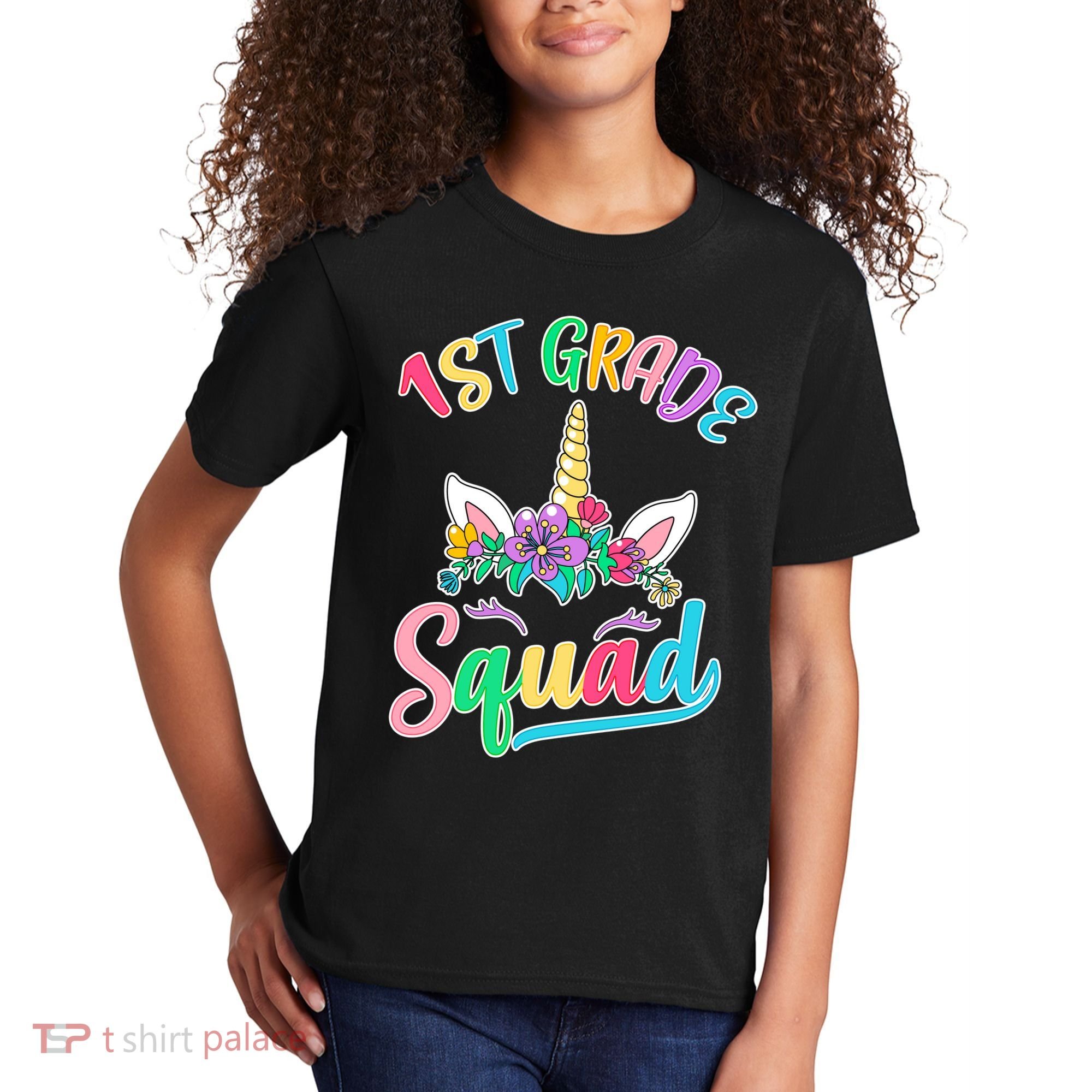 1st Grade Unicorn Squad Kids T-Shirt