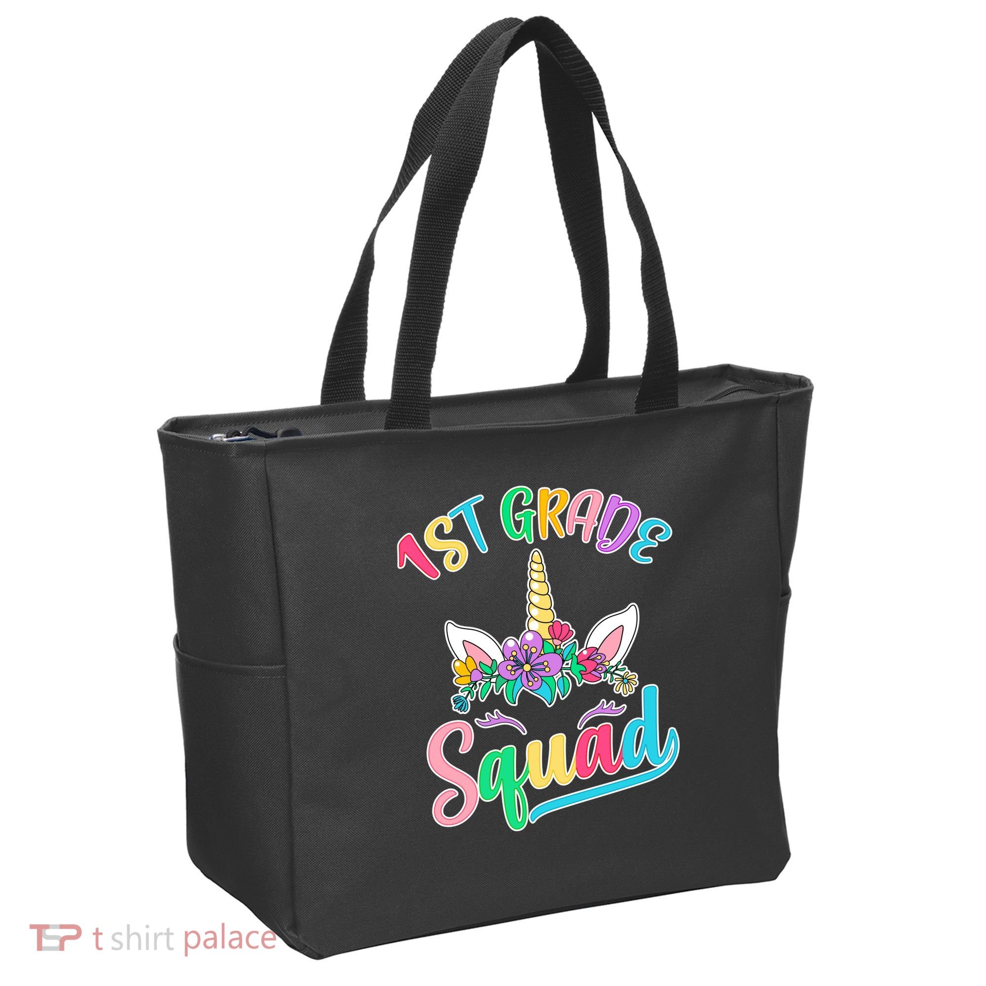 1st Grade Unicorn Squad Tote Bag