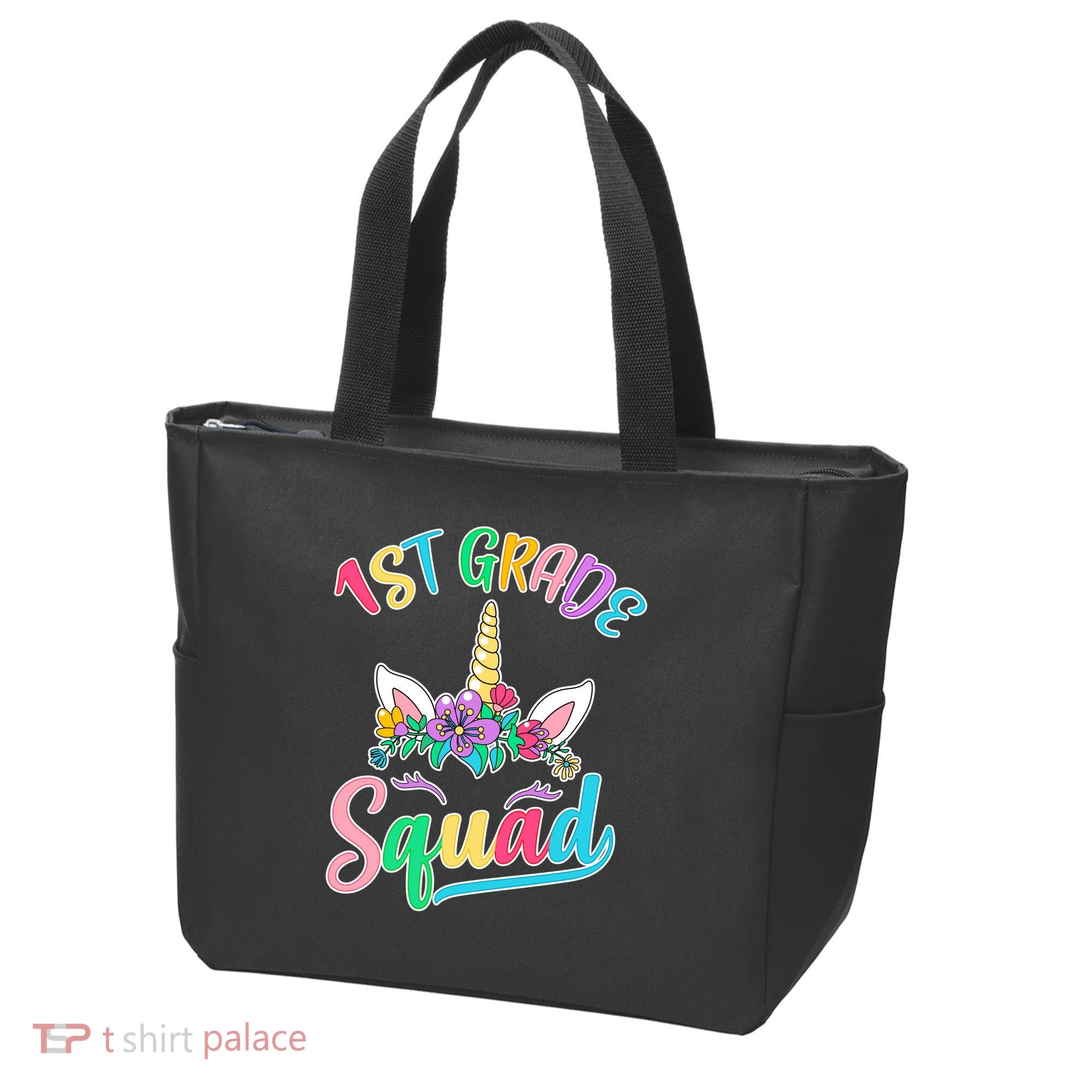 1st Grade Unicorn Squad Tote Bag