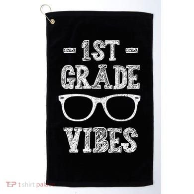 1st Grade Vibes Golf Towel