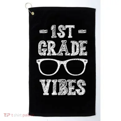 1st Grade Vibes Golf Towel