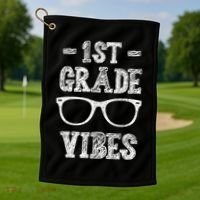 1st Grade Vibes Golf Towel thumb 1