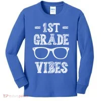 1st Grade Vibes Kids Long Sleeve Shirt thumb 0
