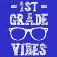 1st Grade Vibes Kids Long Sleeve Shirt thumb 2